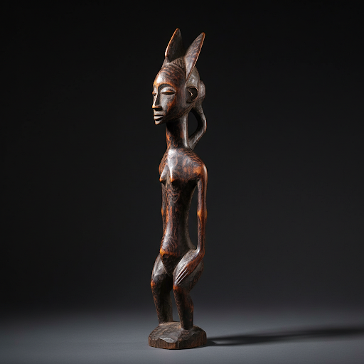 Nigerian Hardwood Figure artwork