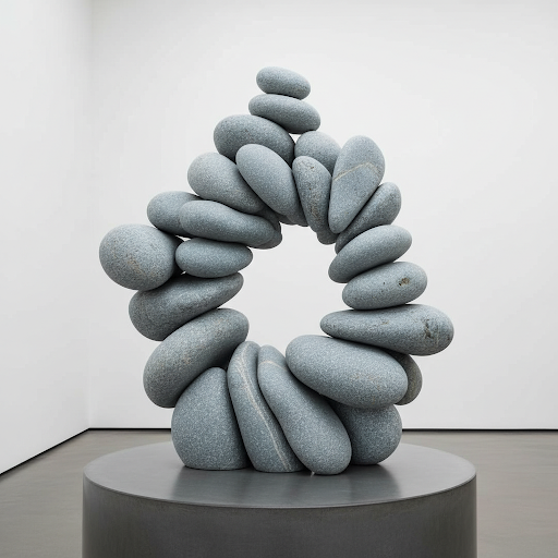 Stacked Stone Totem artwork